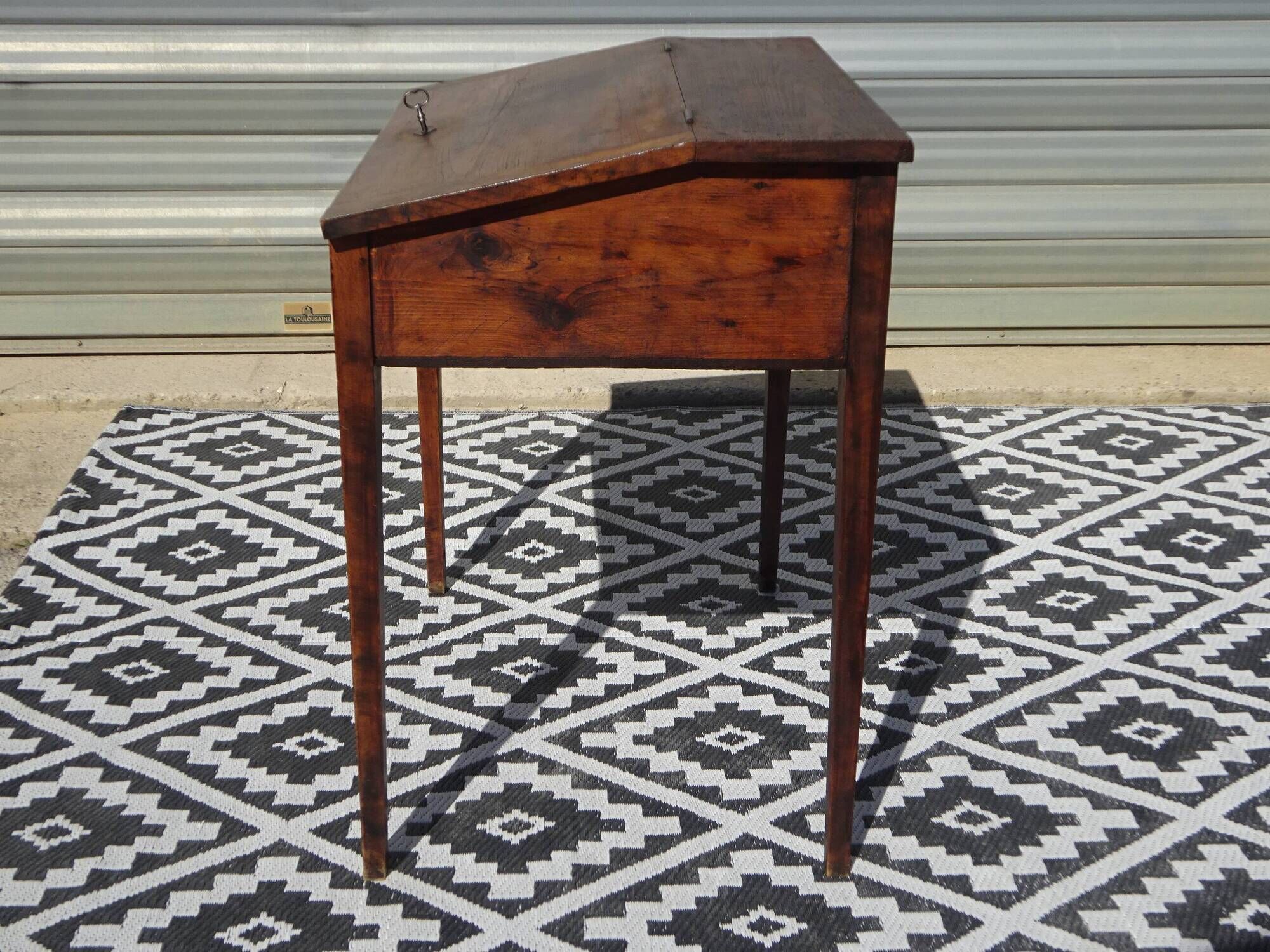 vintage desk with storage