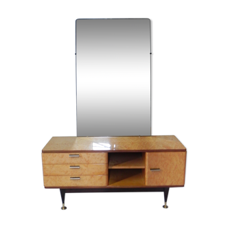 Vintage dressing table with mirror