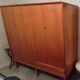 1960s Scandinavian teak commode by the French manufacturer MUPLES.