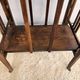 Antique English wooden tea table – Folding trays