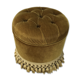 Ottoman velvet vintage gold