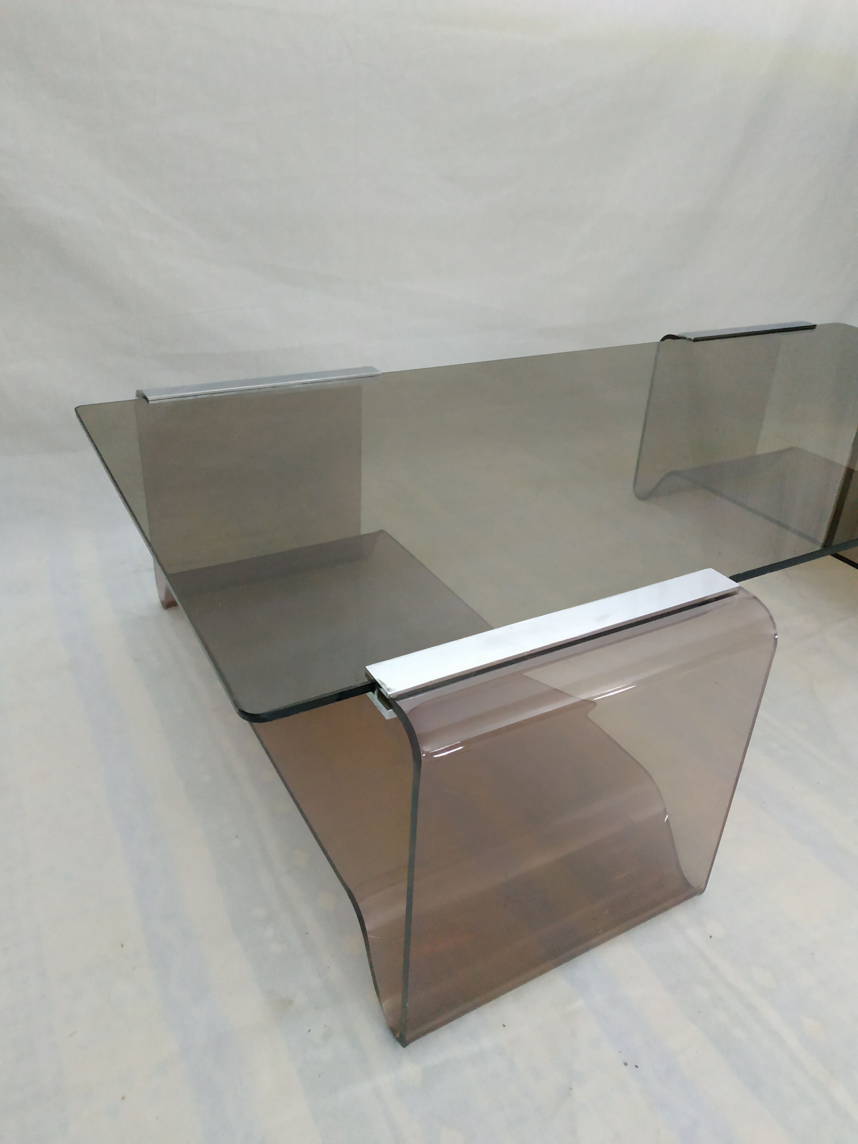 Vintage coffee table by Michel Dumas years 70