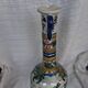Vintage bottle vases in Talavera de la Reina earthenware.