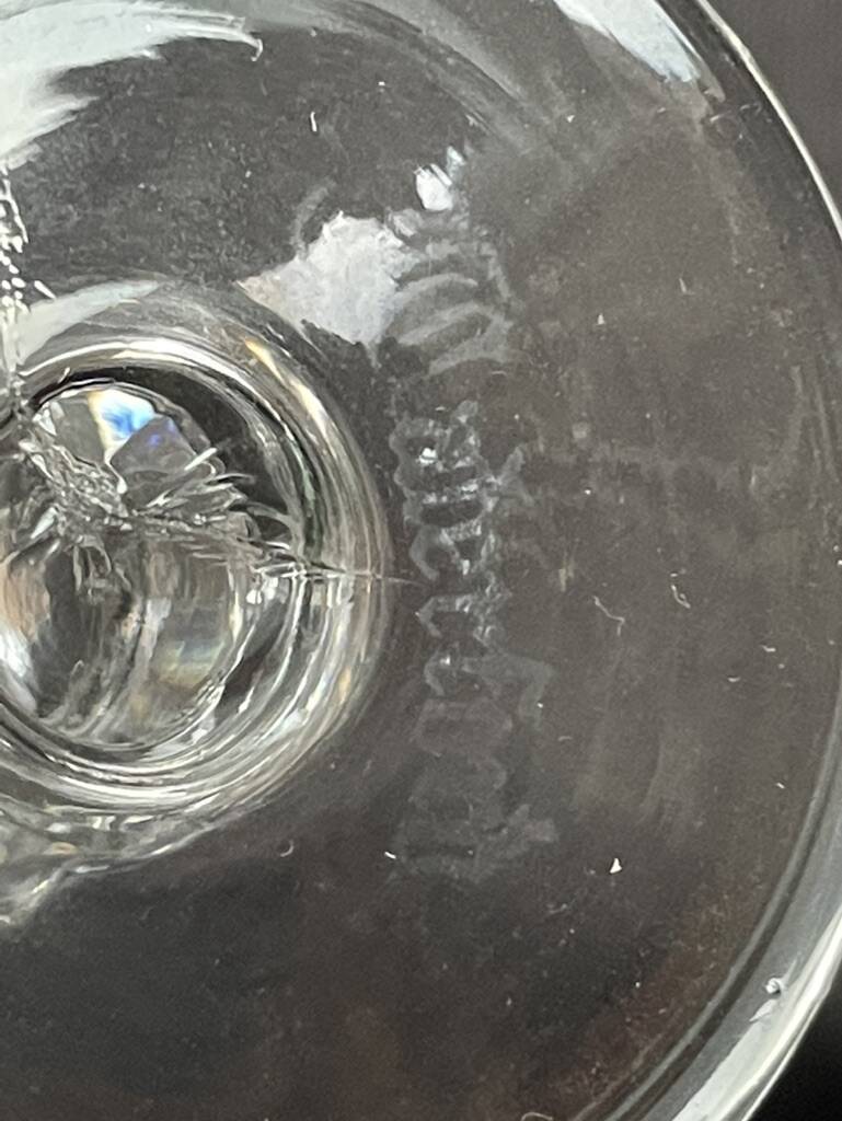 6 liquor glasses signed Waterford Crystal