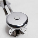 Wall coat rack double hook chrome 1960