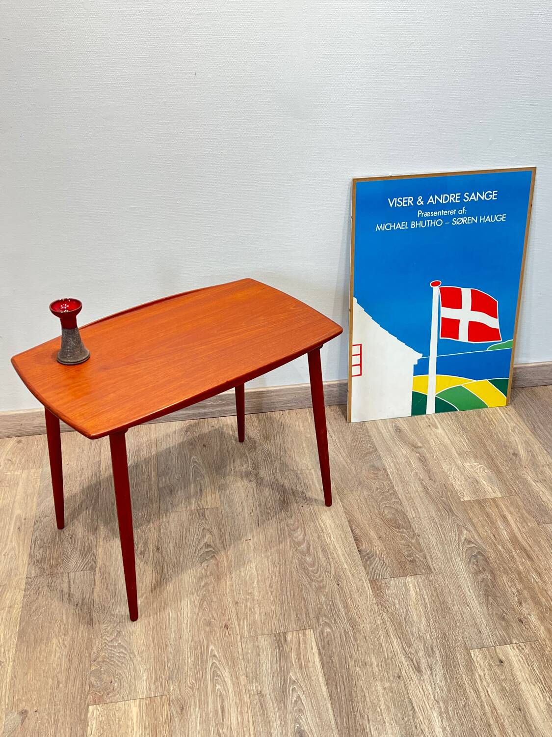 Scandinavian teak coffee table