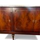 Louis XVI style sideboard in solid mahogany