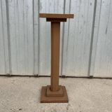 Antique wooden column