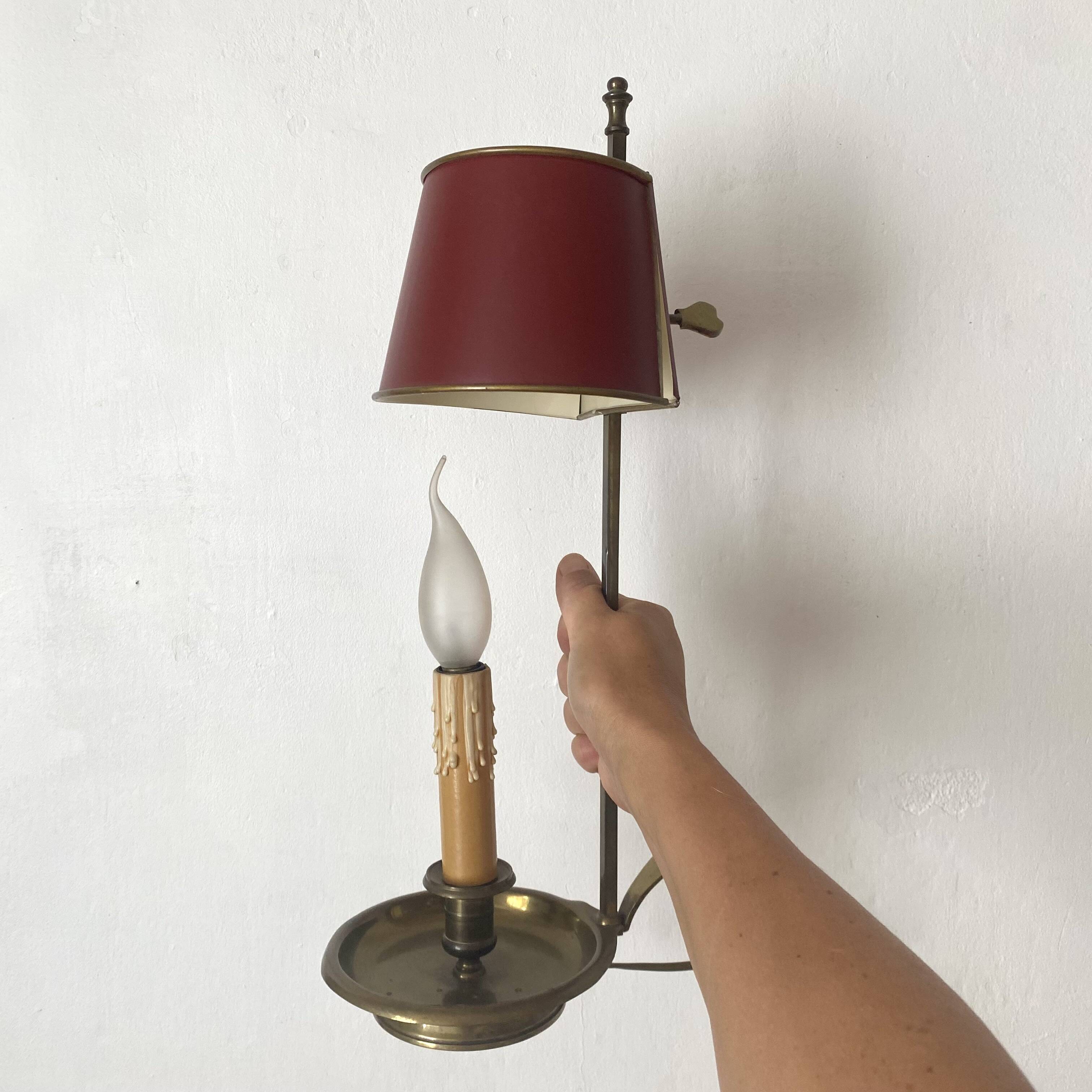 Lampe bouillotte en métal
