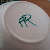 Series of 4 hollow plates Robert Picault Vallauris