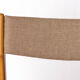 1 of 4 Vintage Danish Teak Dining Chair – 1960s, Reupholstered in Grey