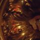 Bronze chandelier "framon" with 9 lights.