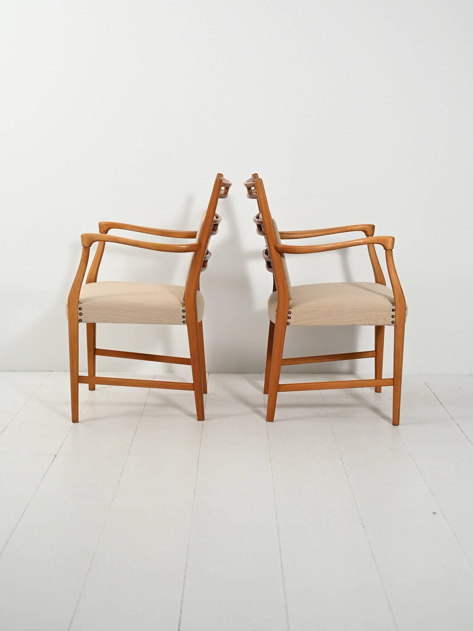 Pair of “Futura” Teak Chairs by david Rosén