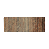 Tapis rayé aux multiples reflets 267 x 92 cm