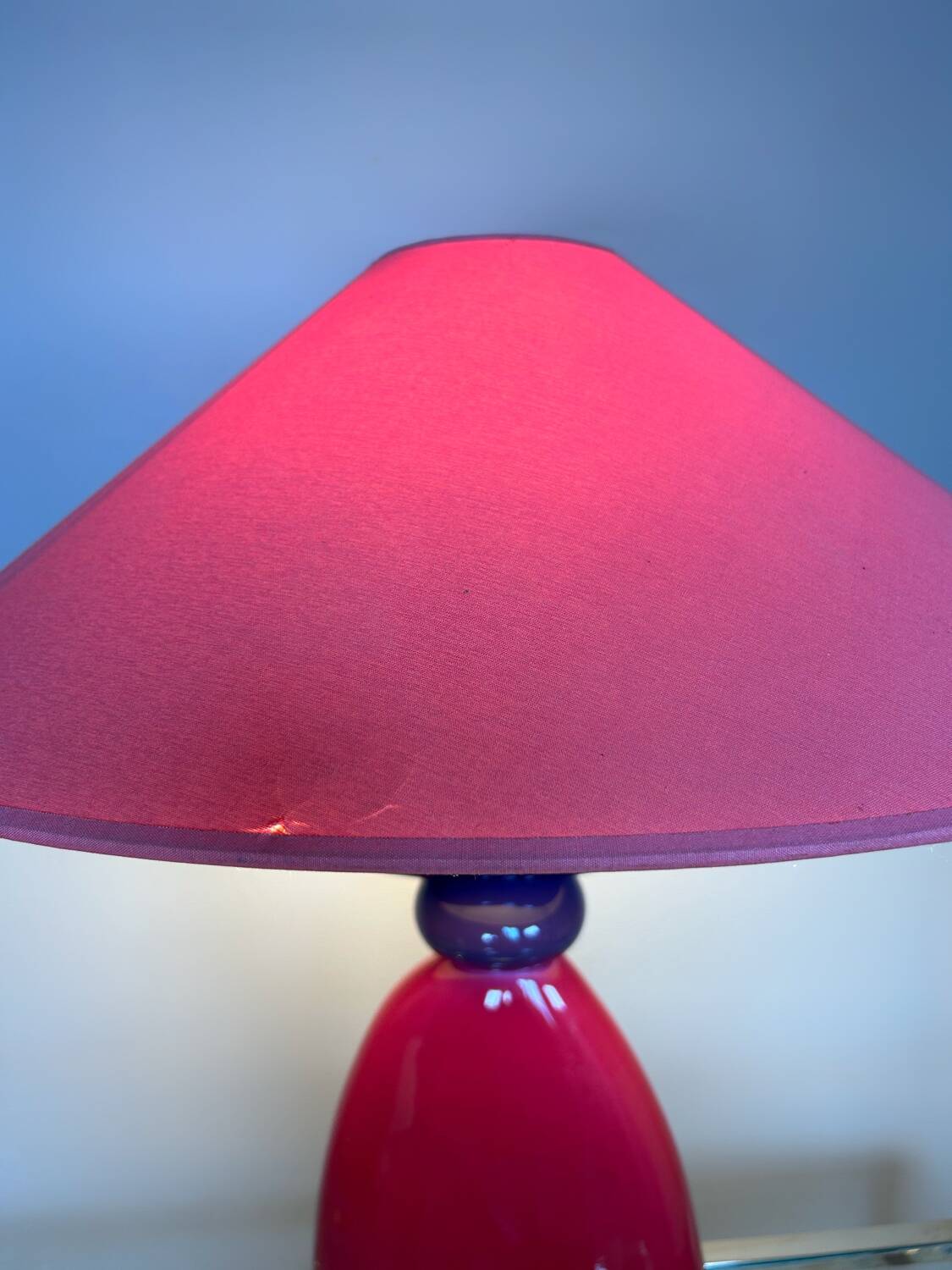 Large pebble lamp François Chatain 80s