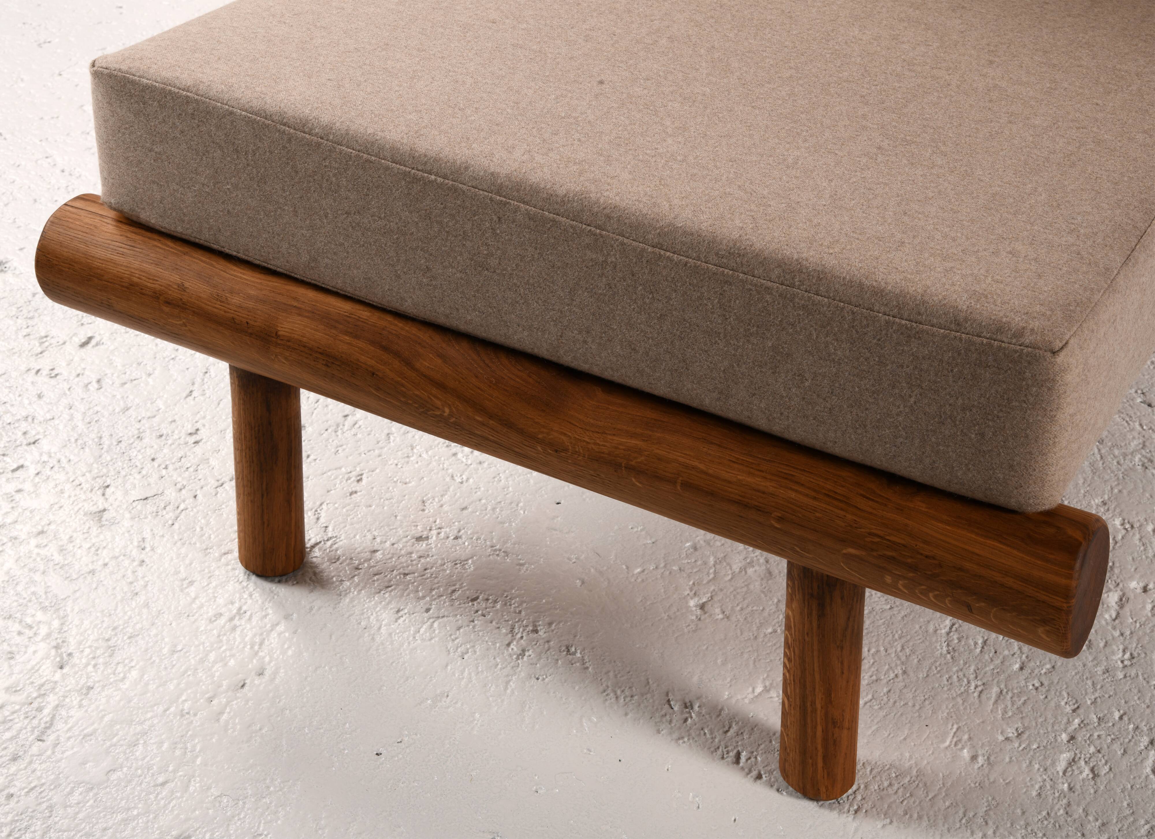 Pair of low chairs called La cachette selected by Charlotte Perriand