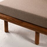 Pair of low chairs called La cachette selected by Charlotte Perriand