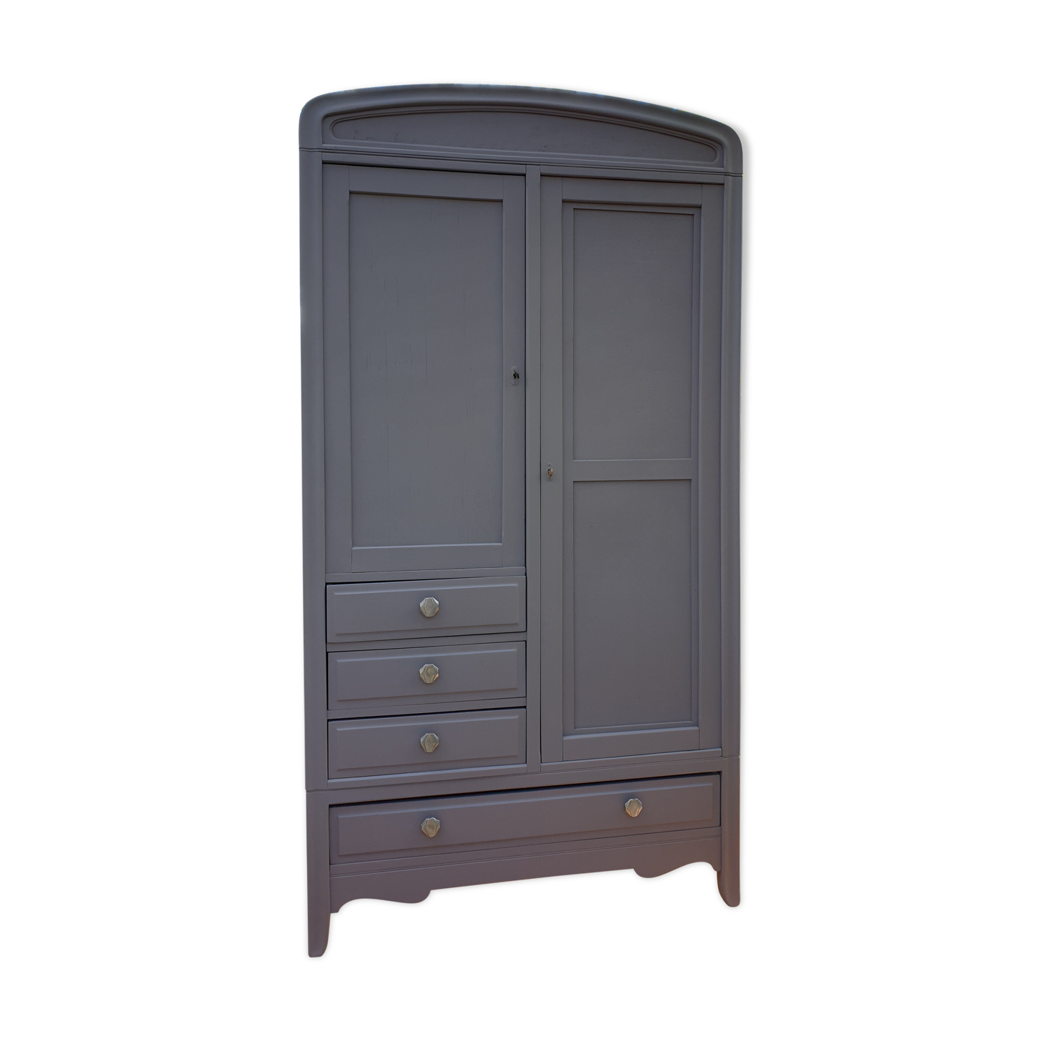 Grey Parisian wardrobe