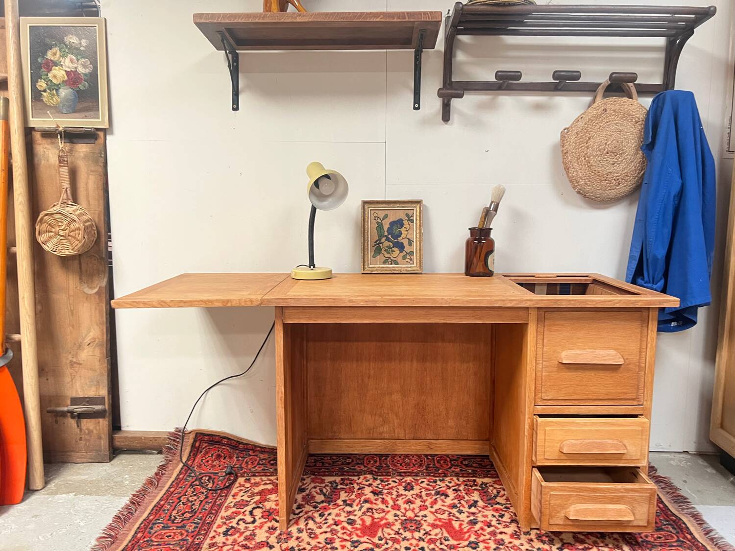 Old oak children's desk