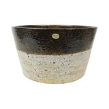 Exceptional large ceramic bowl Rörstrand Sylvia Leuchovius, 1970s.