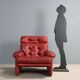 B&B Coronado armchair, vintage design by Tobia Scarpa, 1970s-80s.