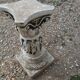 Vintage antique stone Medici garden planters