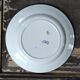 Set of four flat plates in iron earth