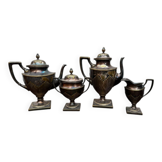 Silver-plated tea and coffee service – WMF – Germany – around 1900