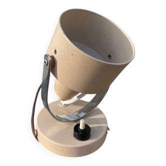 Beige metal wall light Delmas