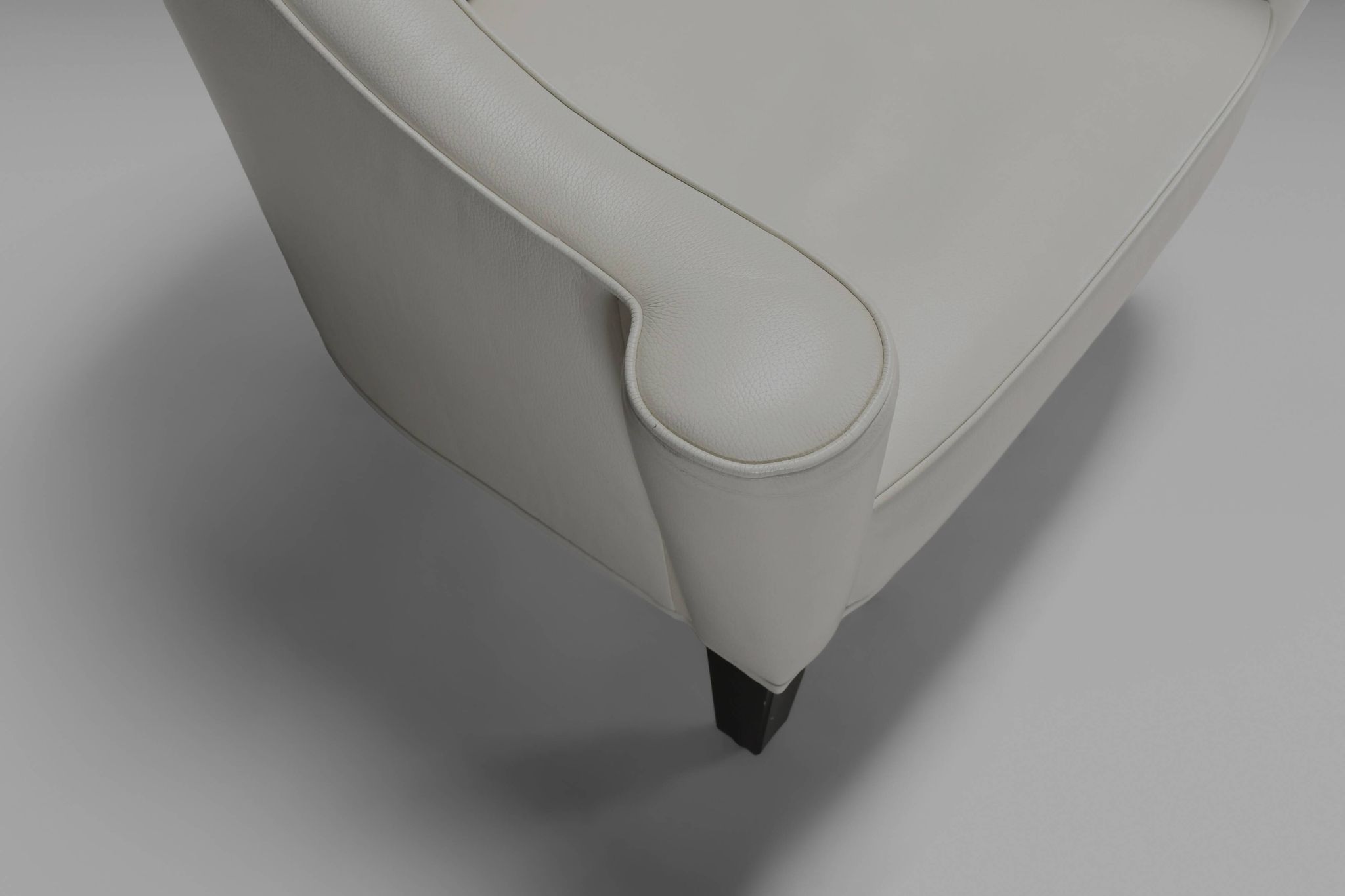 Ensemble de chaises en cuir Josef Hoffmann « Villa Gallia » par Wittmann Austria