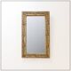 Mirror in stucco and coloured stones in the style of Creaciones Gobesso, Italy.