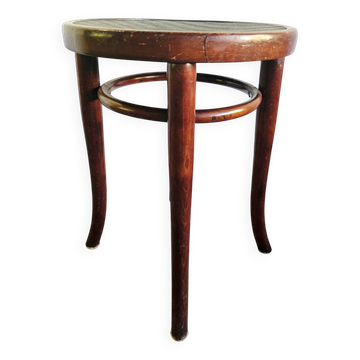Antique Trieste Bentwood Stool 1920s Österreich Beech Wood Thonet St