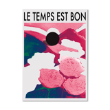 Poster "Time is good"