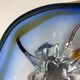Bohemian art glass bowl, 1960's