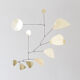 Mobile modernist brass 65 x 70