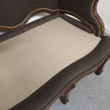 Regency period sofa in oak from the early 18th century