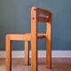 Chaise enfant moderniste