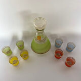 Carafe and glasses