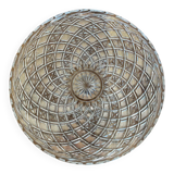 Large pressed glass plate