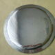 Silver metal serving top 34 cm Pearl decoration