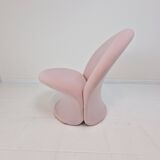 Model F572 Lounge Chair with Pouf by Pierre Paulin for Artifort, 1967