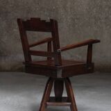 Swivel armchair Dutch design Amsterdam art deco 1930