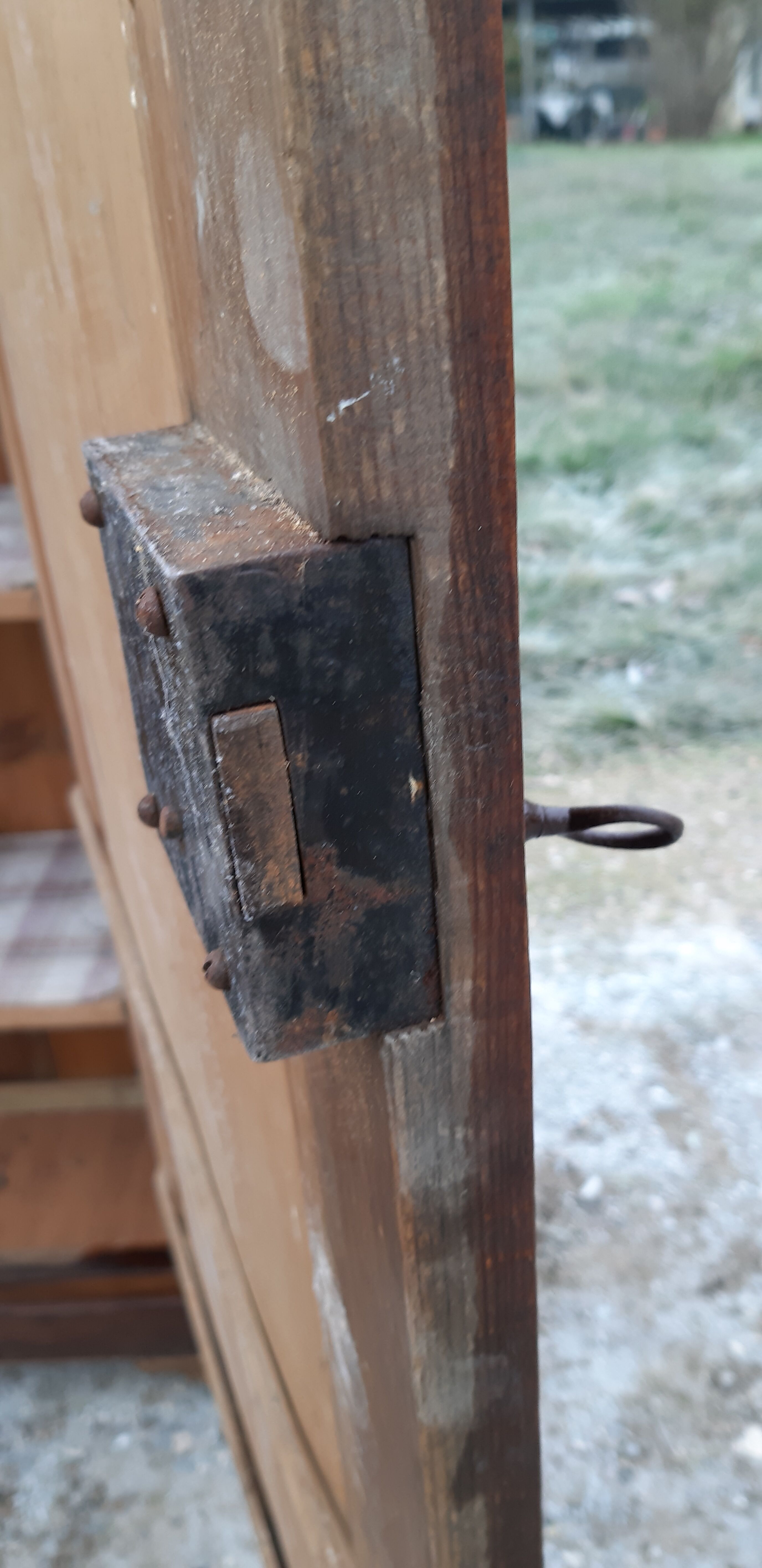 Parisian pine wardrobe