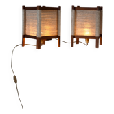 Set of two French table lamps