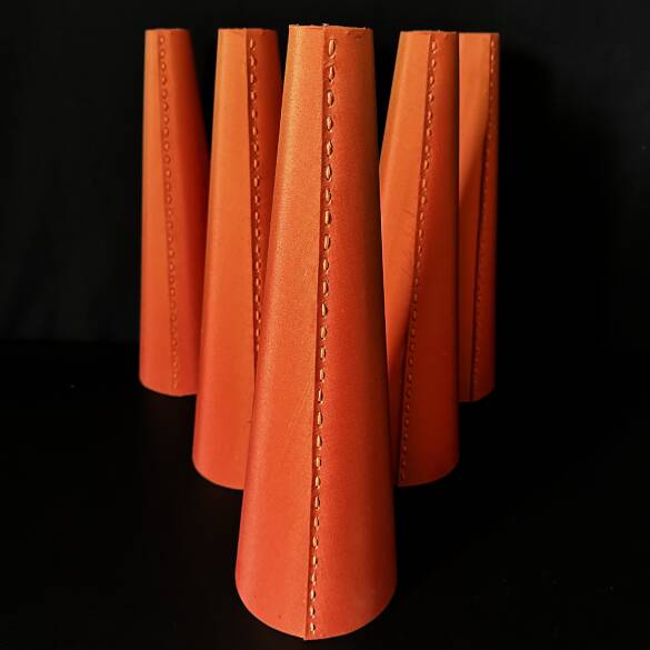 Pair of large candelabra lamps