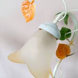 Table lamps with tulip-shaped lampshades, set of 2