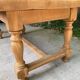 Table à manger de ferme rénovée en chêne massif XXème 200cm