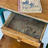 Desk and school chair set