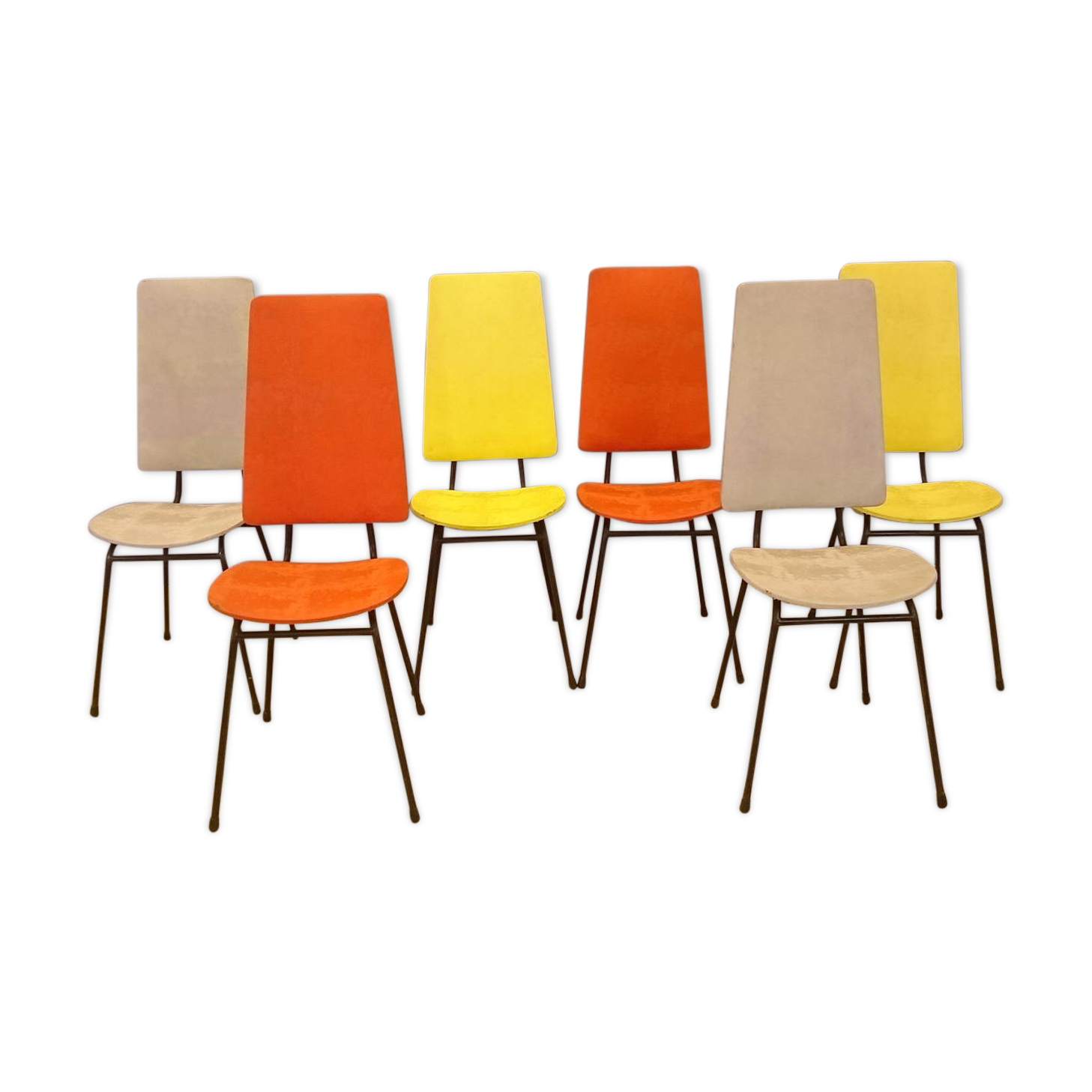 Set of six chairs 1960