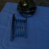Seventies chrome extendable articulated mirror